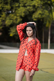 Red Polka Dot Co-Ord Set