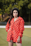 Red Polka Dot Co-Ord Set