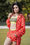 Red Polka Dot Co-Ord Set