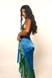 The Sarong - Blue & Green